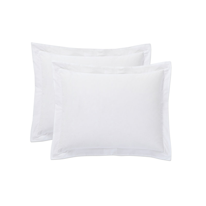 Today's Home Cotton Blend Sham Set, White