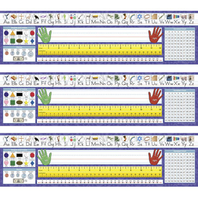 Christian Primary Traditional Manuscript Desk Plate