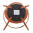Damisi Upholstered Counter Stool with Metal Frame-908866360