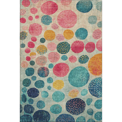 Premium Machine Washable Farolt AMF1899 Geometric Rug