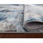 Tapis bleu / gris tissé à la main-1481331272