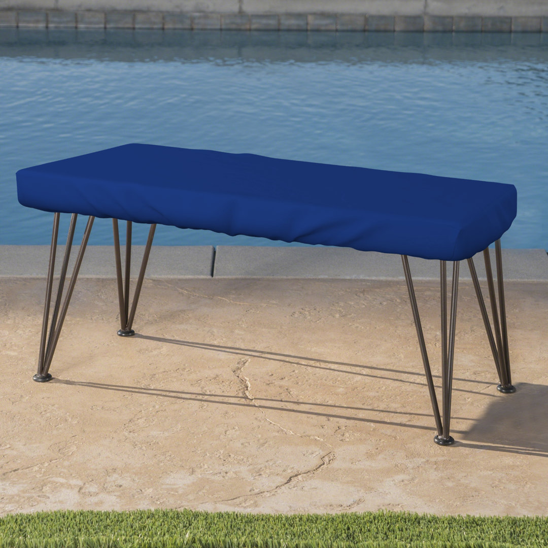 Rectangle Table Top Cover 18 Oz - Customize Your Cover With Any Size - 100% Weather Resistant Outdoor Table Cover With Air Pocket And Elastic For Snug