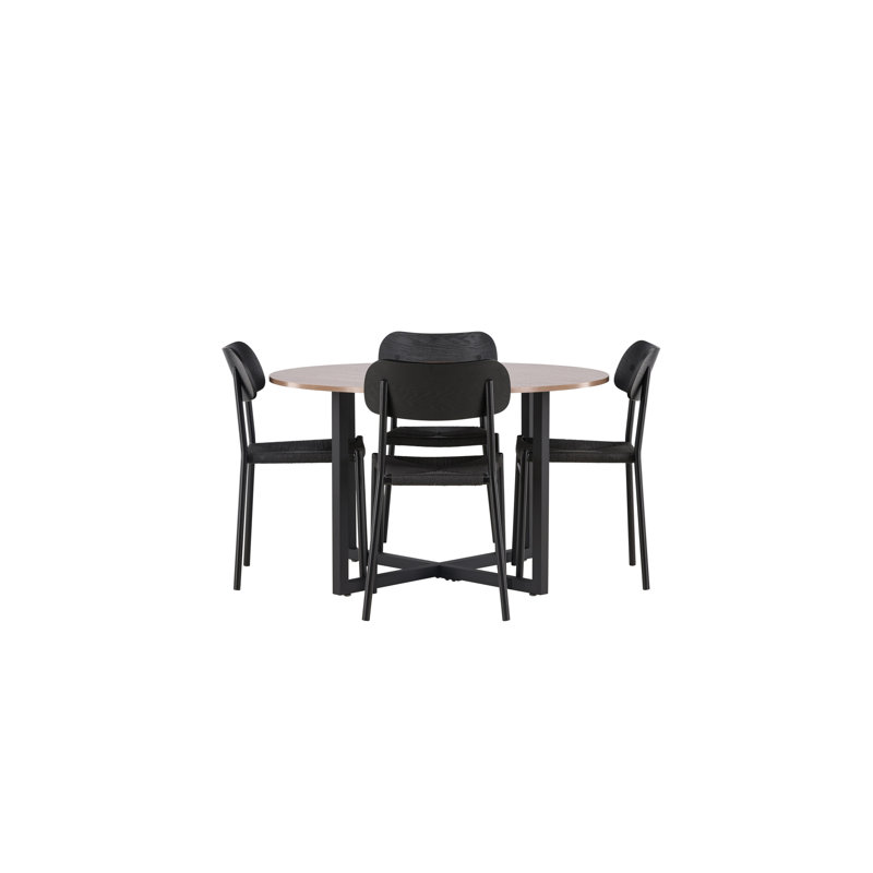 Brannon 4 - Person Dining Set