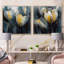 Pétales gris de sérénité tulipe-2040650542-2040650541