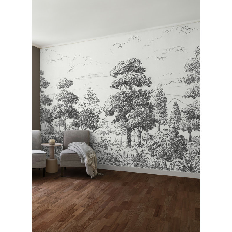 Murale noire Sylva