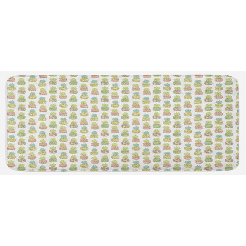Coastal Synthetic Kitchen Mat