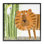 Giclée encadrée de bambous et de tigres, design par Carla Daly