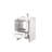 White Bath Vanity With Quartz Top And Brushed Nickel Faucet, Functional Design - 24"w X 20"d Compact