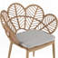 Ensemble de 2 chaises d'extérieur en osier