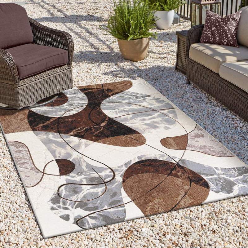 Vanta Hower Indoor/Outdoor Area Rug, Rectangle 2' x 3'1"
