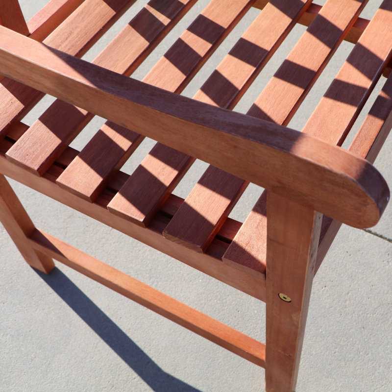 Chaise de patio diagonale, Brun