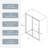 56"-60"W X 72"H Sliding Shower Door-111837177