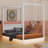Andenwood Canopy Bed, LED Platform Bed-2013775969