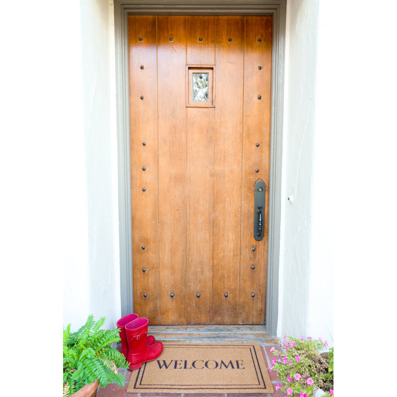 Abdarahman Non-Slip Outdoor Doormat