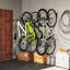 SPORTNOW Bike Rack Wall Mounted Bicycle Hanger Hook Foldable 4 Pack