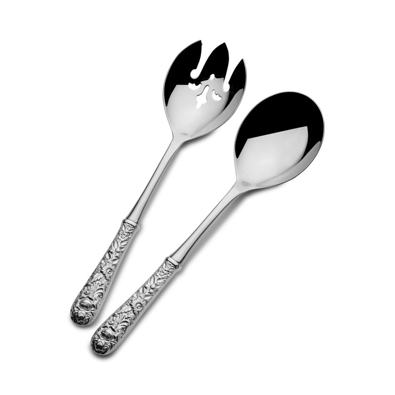 Repousse  2 Piece Salad Set