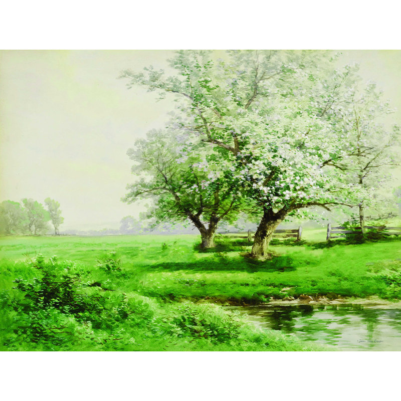 " The Dreamy Field ", 36" H x 48" W