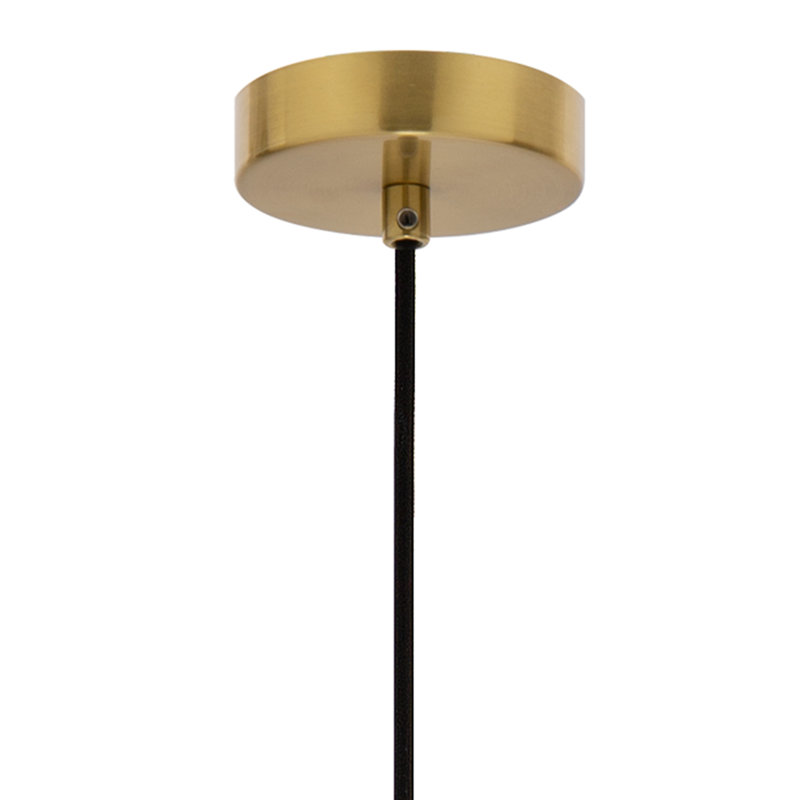 Aristoteles 1 - Light Single Globe Pendant with Glass Accents