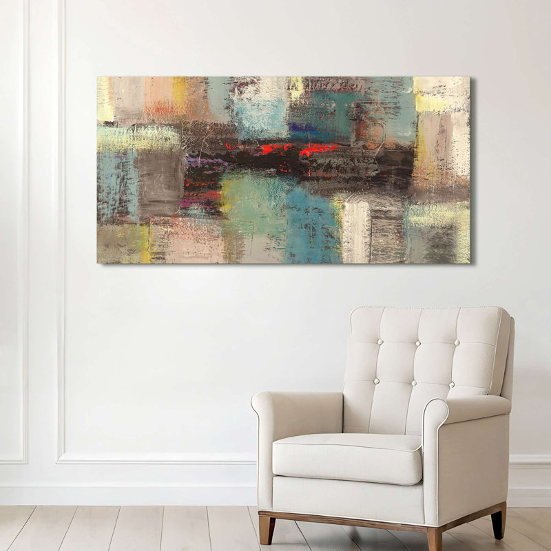 Velvets (details) by Lucas - Wrapped Canvas Print, 60 cm H x 120 cm W
