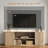 70" Fluted TV Stand for TVs Up to 80", Faux Marble Top & 1.97" Panels, Modern Media Console Entertainment Center-124391302