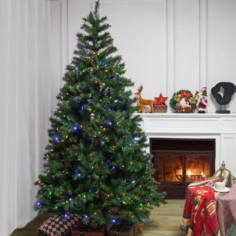 Arbre de Noël pin Tinsley, 7', Illuminée