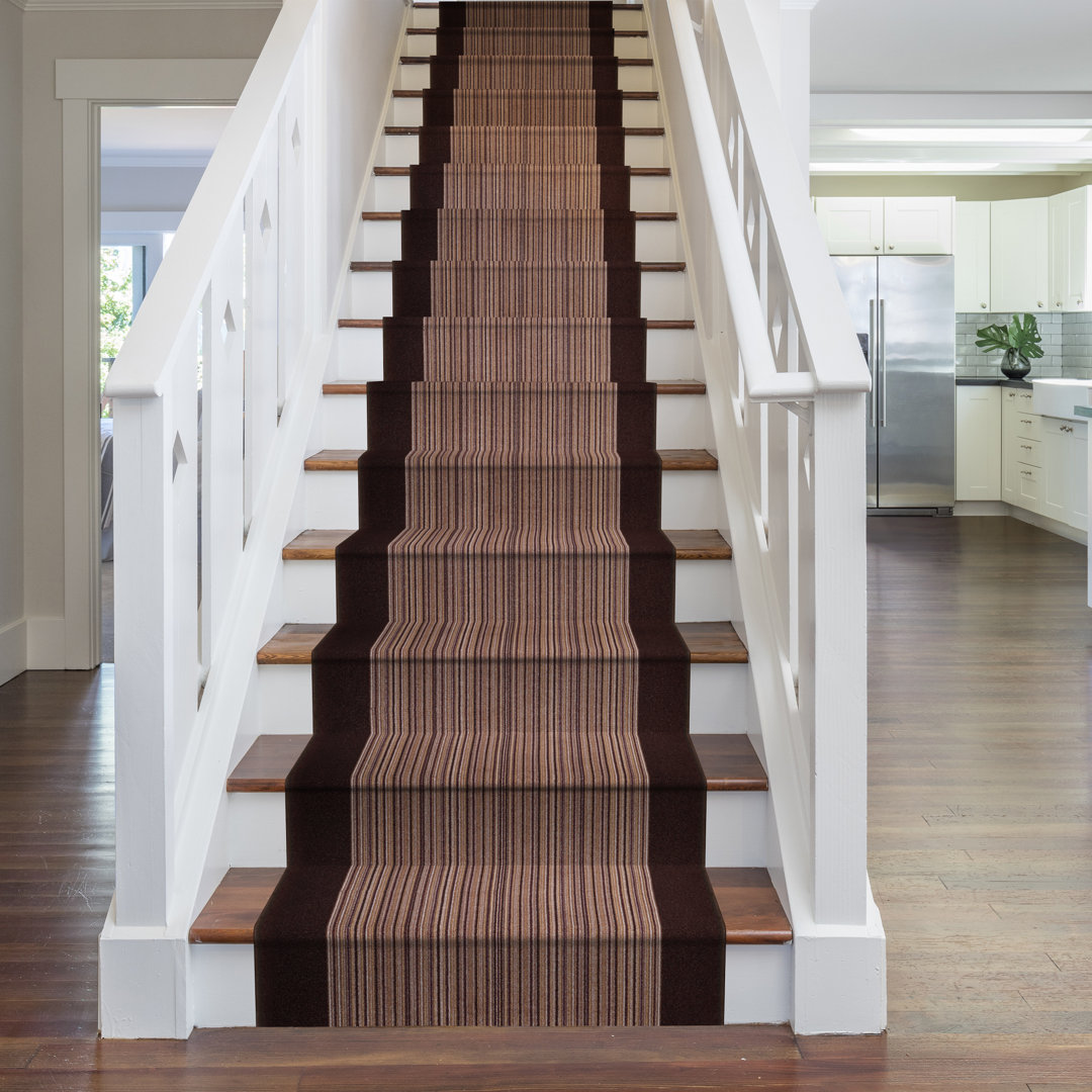 Stair Runner Allante Striped Indoor Area Rug