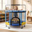 VEVOR in. Round Kid / Toddler Trampoline with Safety Enclosure-1863276846