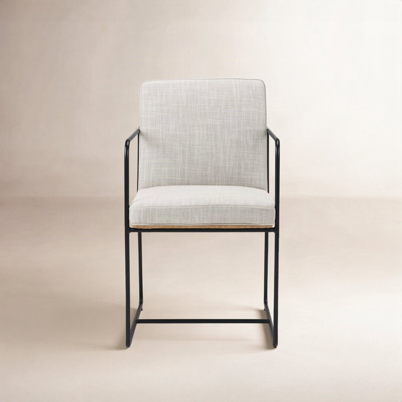 Sidney Upholstered Dining Arm Chair