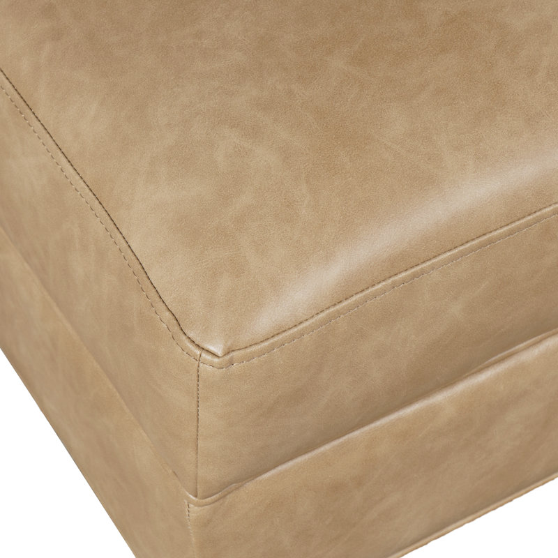 Banquette modulaire en similicuir Ruston Modern Banquette