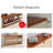 Beige Solid wood Shoe Storage