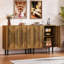 Buffet 59 po avec portes et tablettes réglables-1398250942