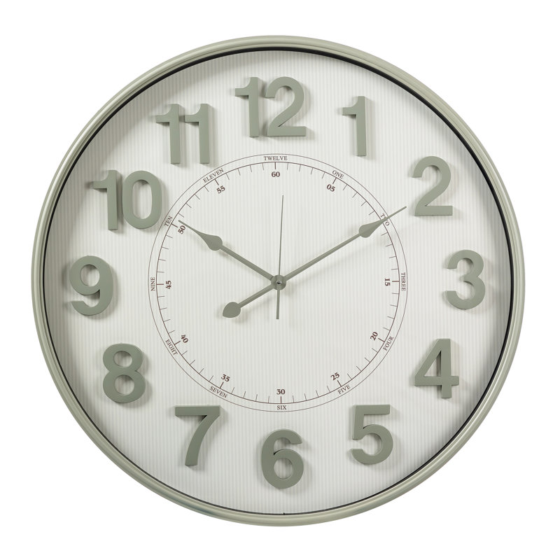 Wall Clock, Sage Green
