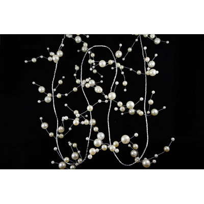 Guirlande perle blanche 6 pi
