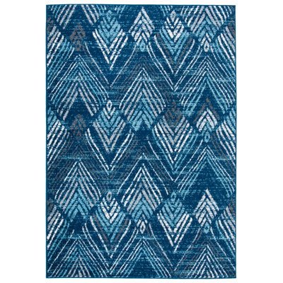 Tapis à chevrons Brynlea Performance
