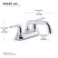 Double Handle Kitchen Faucet