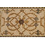 Tapis unique en laine noué à la main 9 pi x 12 pi 2 po nouvel âge en rouge / beige