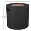 Aegean 24" Round Steel Propane Fire Pit Table with Hidden Tank Storage by Real Flame-737757493