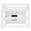 Lit mezzanine pour enfants avec tableau coulissant-484275670-484275671