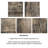 Sabini Timber 10" x 10" Porcelain Field Wall and Floor Tile
