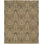Wool Floral Area Rug in Brown