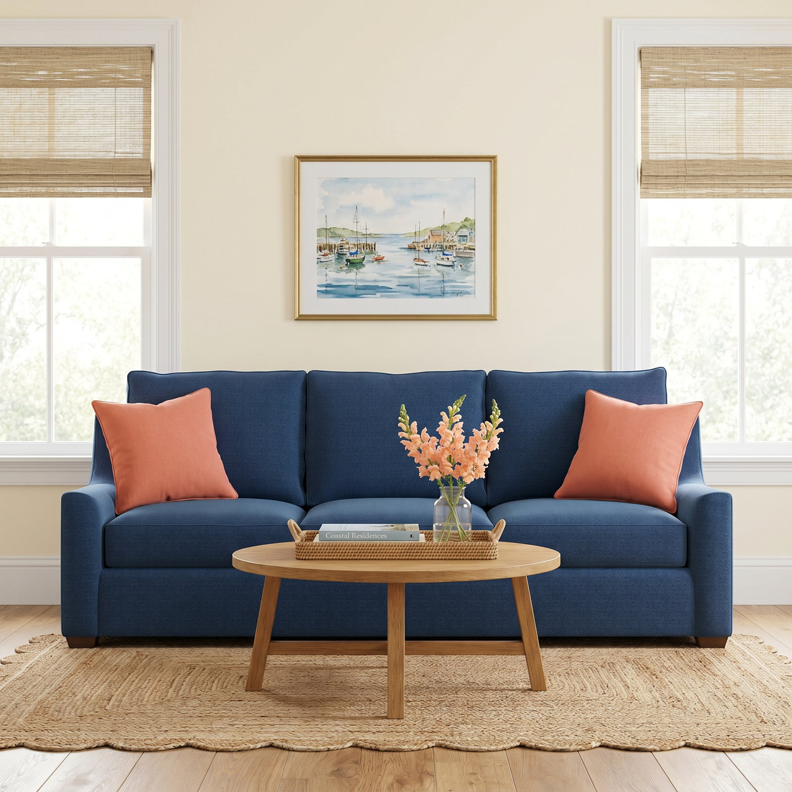 Gemi 80'' Upholstered Sofa, Apollo Alpaca Boucle