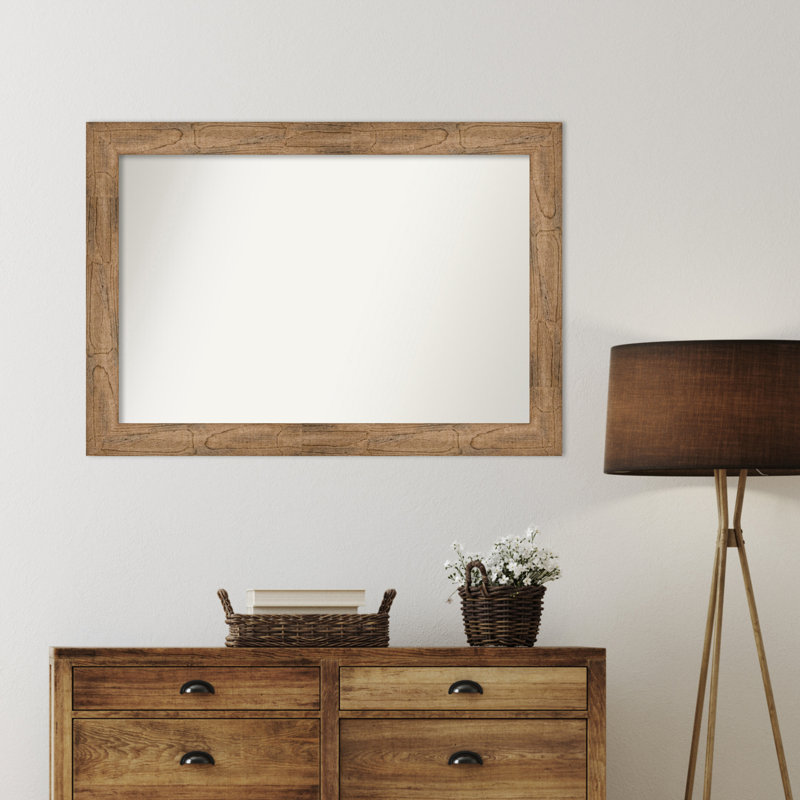 Timmy Solid Wood Wall Mirror, 30.5" x 43.5", Rectangle