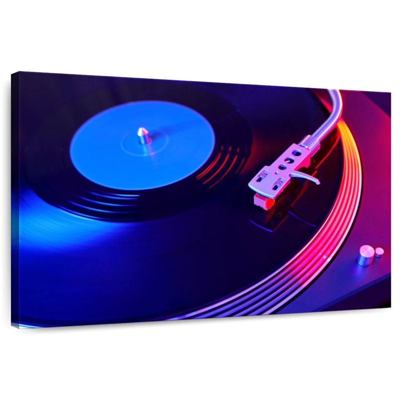 Abarca Turntable Party Record, 8" H x 12" W