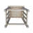 Maner Solid Wood Counter Stool