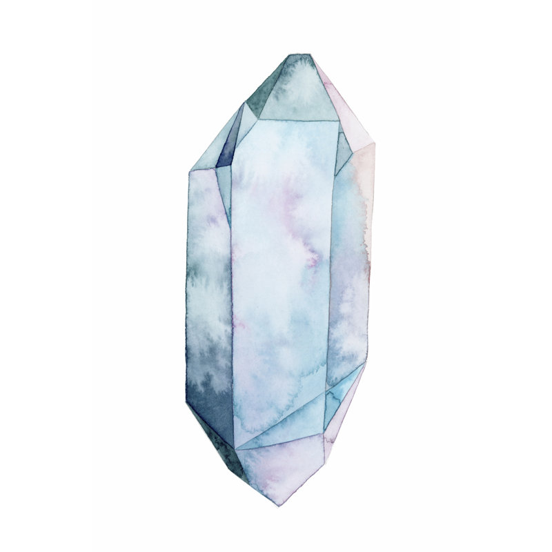 Twilight Gem I by Grace Popp - Wrapped Canvas Art Prints, 46cm H x 30cm W x 3.8cm D