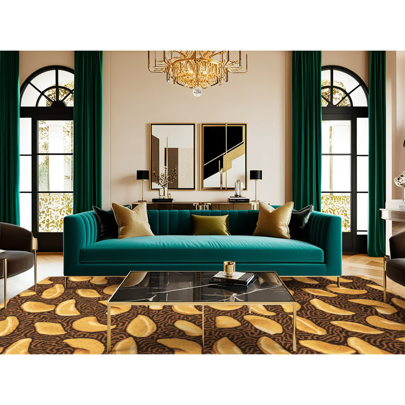  Tapis lavable Fortune Cookies, Rond 4 pi