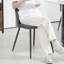 Ensemble de 4 chaises de salle à manger, chaise d'appoint avec revêtement en velours-2020028926