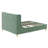 Velvet Upholstered Platform Bed-41196441-131275575
