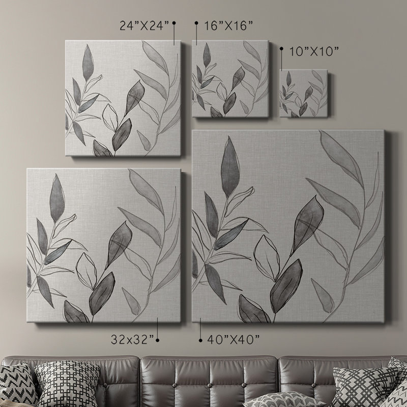 Botanical Sketch II-Premium Gallery Wrapped Canvas - Ready to Hang