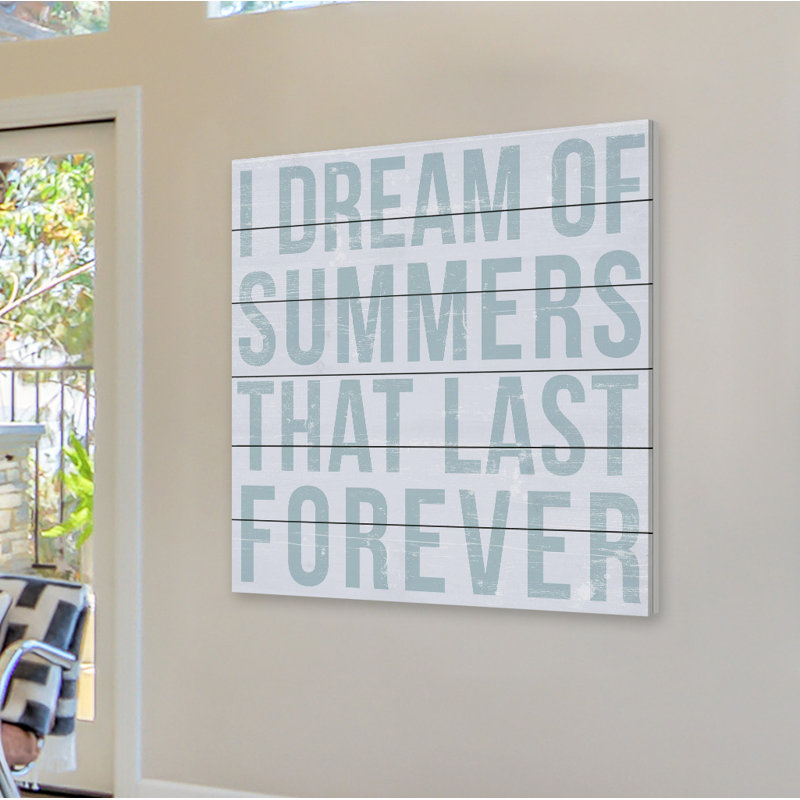 " I Dream Of Summers ", 32" H x 32" W x 1.5" D